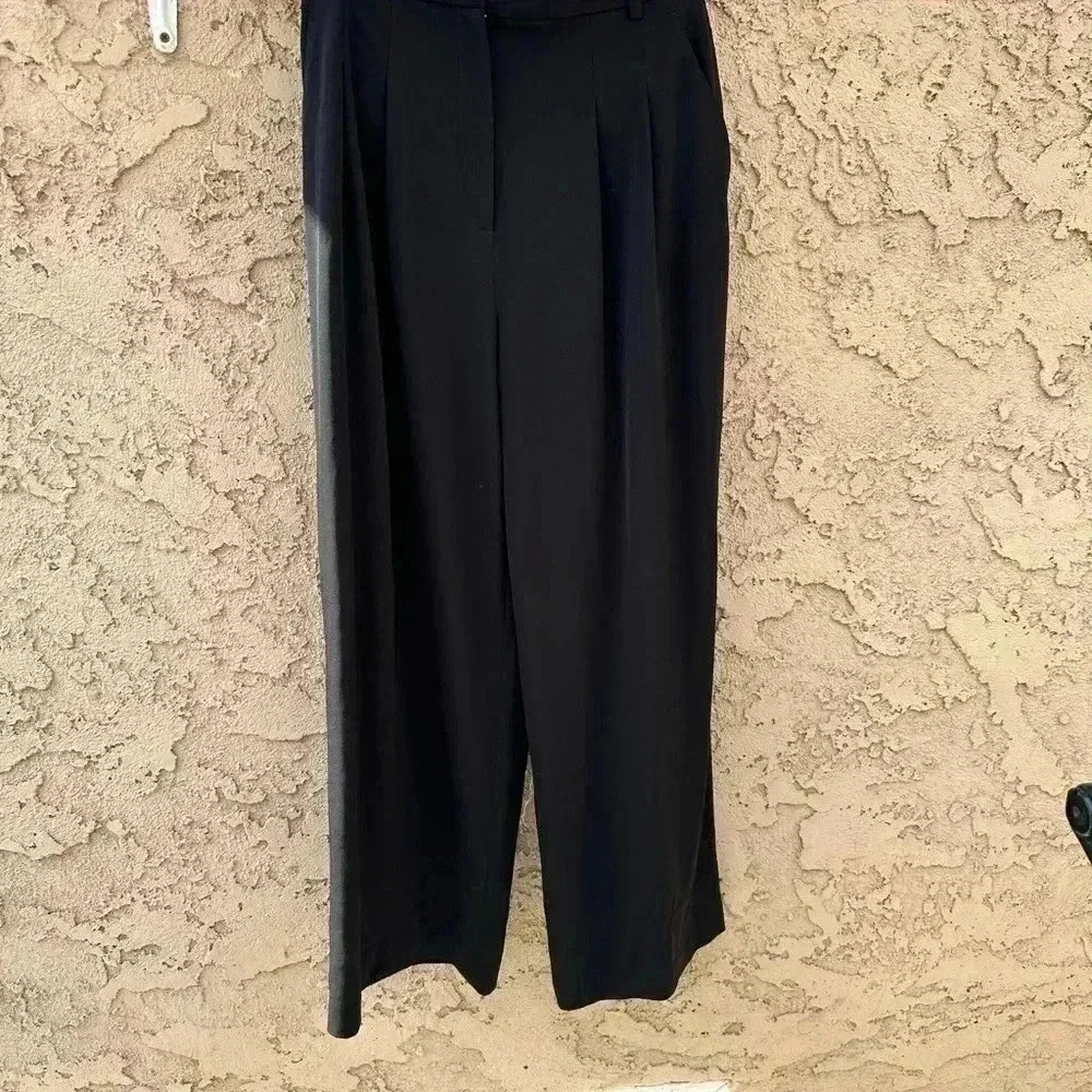 H&M dressy wide leg pants size 10 - Picture 6 of 12